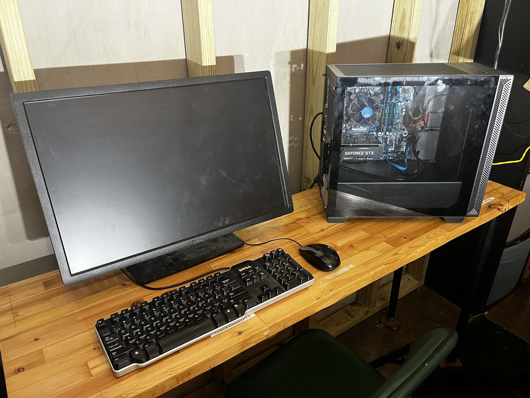 Gaming Computer Setup | i7 3770 | 16 GB RAM | GTX 1650 4GB | 24” Monitor