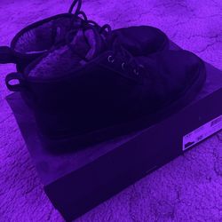 ALL BLACK UGGS SIZE 10 ….Negotiable price 