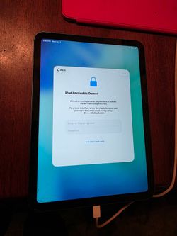 Ipad 10th gen locked and cracked for parts