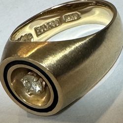 Gold Ring Precious Gemstone 