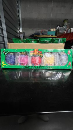 Power Ranger soap collection