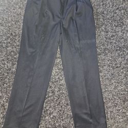 Mens Dress Pants Black Size 36x32
