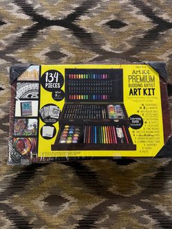 Art 101 Premium Budding Artist Art Kit 134 Pieces