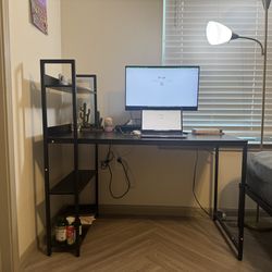 Computer desk 47” +  office chair