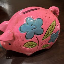 Vintage 70s Piggy Bank/japan