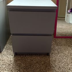 Gray Night Stand