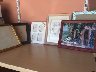 Brand new photo frames with glass
