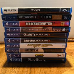 PS4 Games $20 Each 