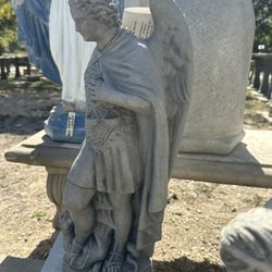 St. Micheal Concrete Statue