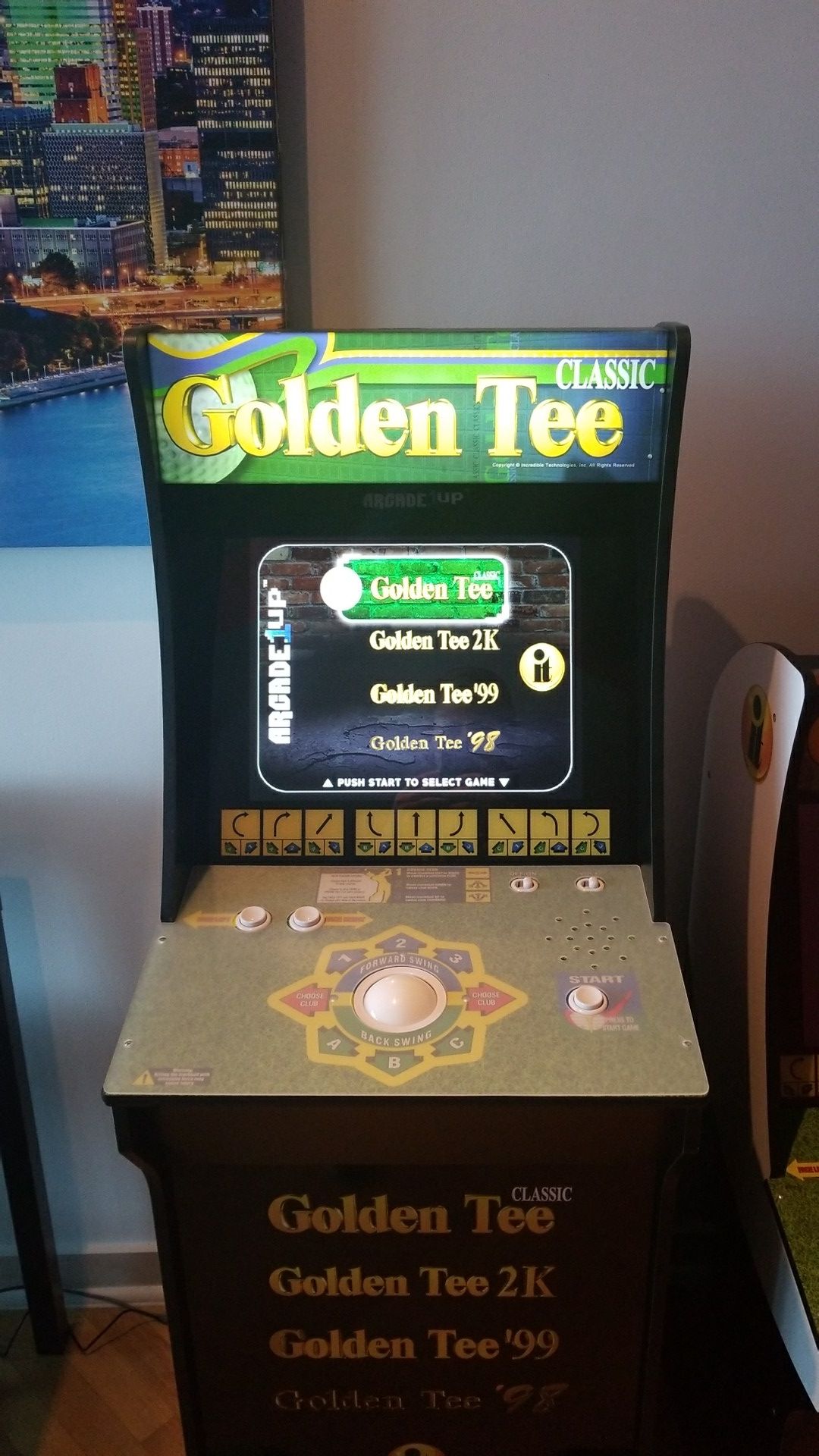 Golden Tee Arcade Machine: DOES NOT INCLUDE RISER, Arcade1UP