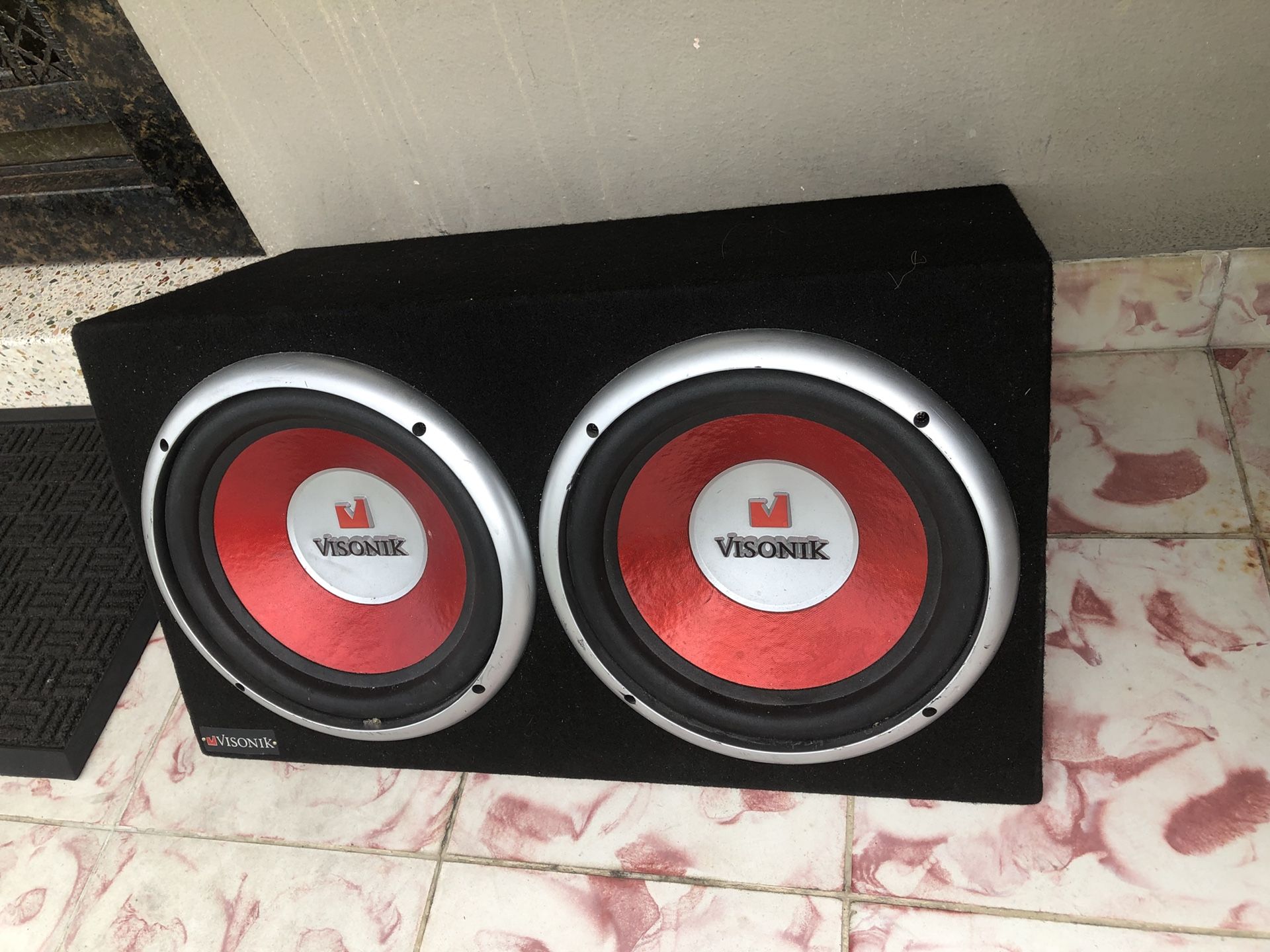 Visonik 12 cheap subwoofer price