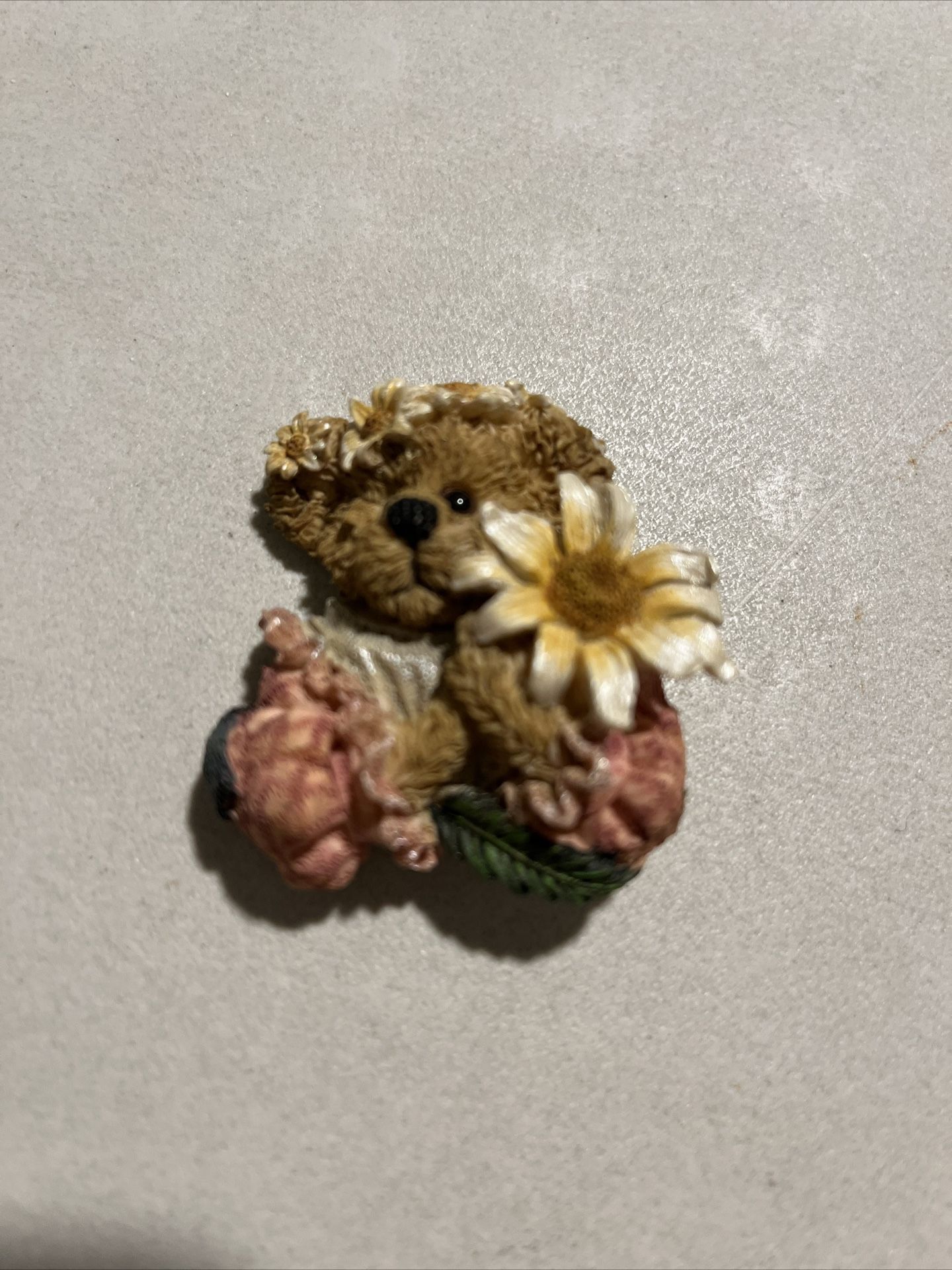 Vintage Cherished Teddy Bear Pin