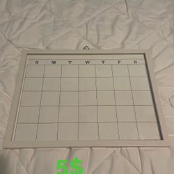 Calendar Whiteboard