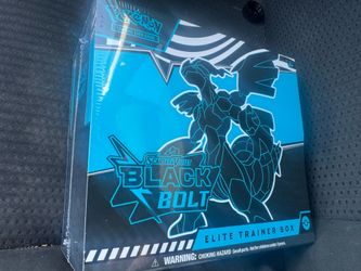 Pokemon Tcg Black bolt etb