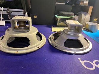 Jensen alnico vintage 59-62 guitar speakers for sale.