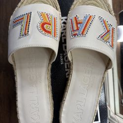 Karl lagerfeld platform sandals