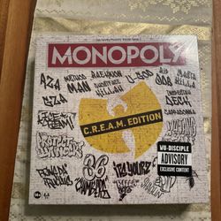 Monopoly Wu Tang Theme Board Game 