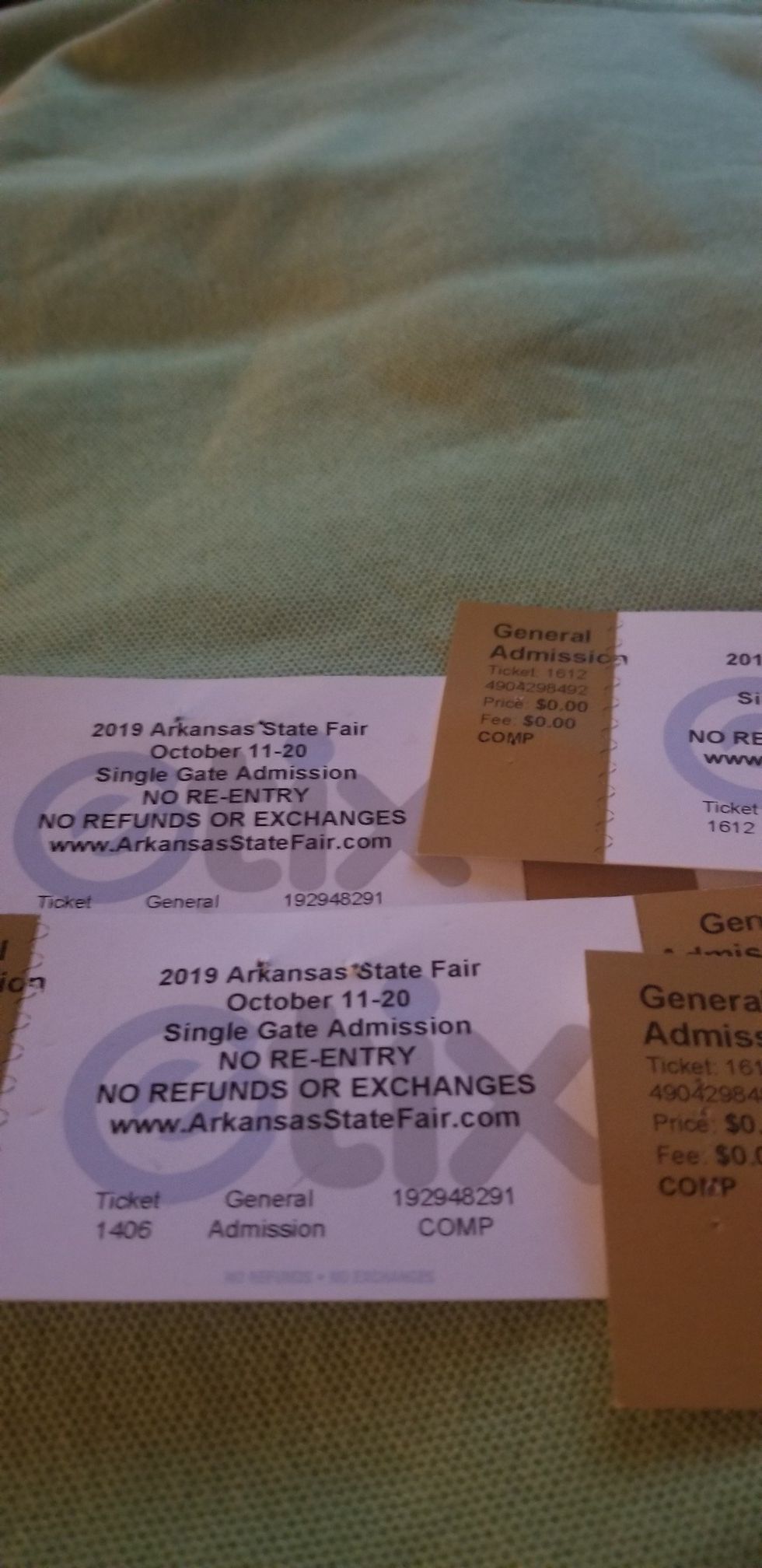 Arkansas state fair tickets