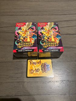 Pokemon Ascended Hero’s Booster bundles