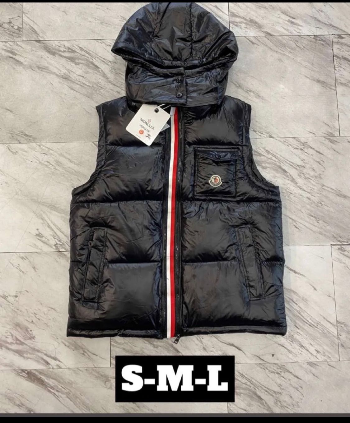 Black Moncler Vest