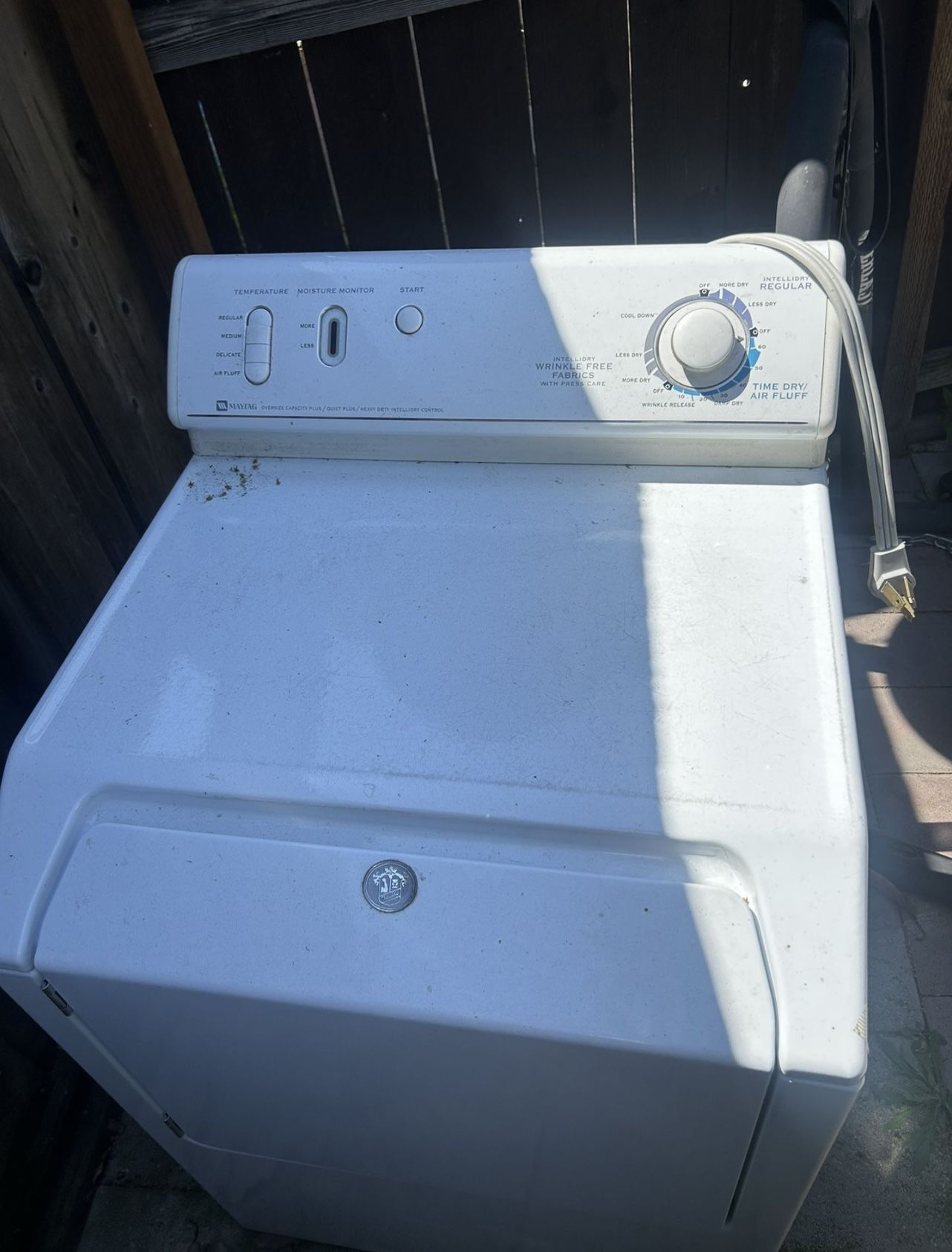 Washer and dryer