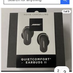 BOSE  earbuds black