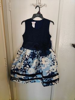BRAND NEW Formal wear blue dress size 18  junior plus