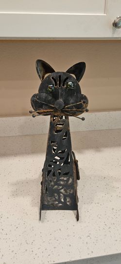 Metal Rustic, Rusty  Cat