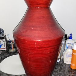 Wooden Display Vase
