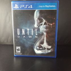 PS4 UNTIL DAWN GAME