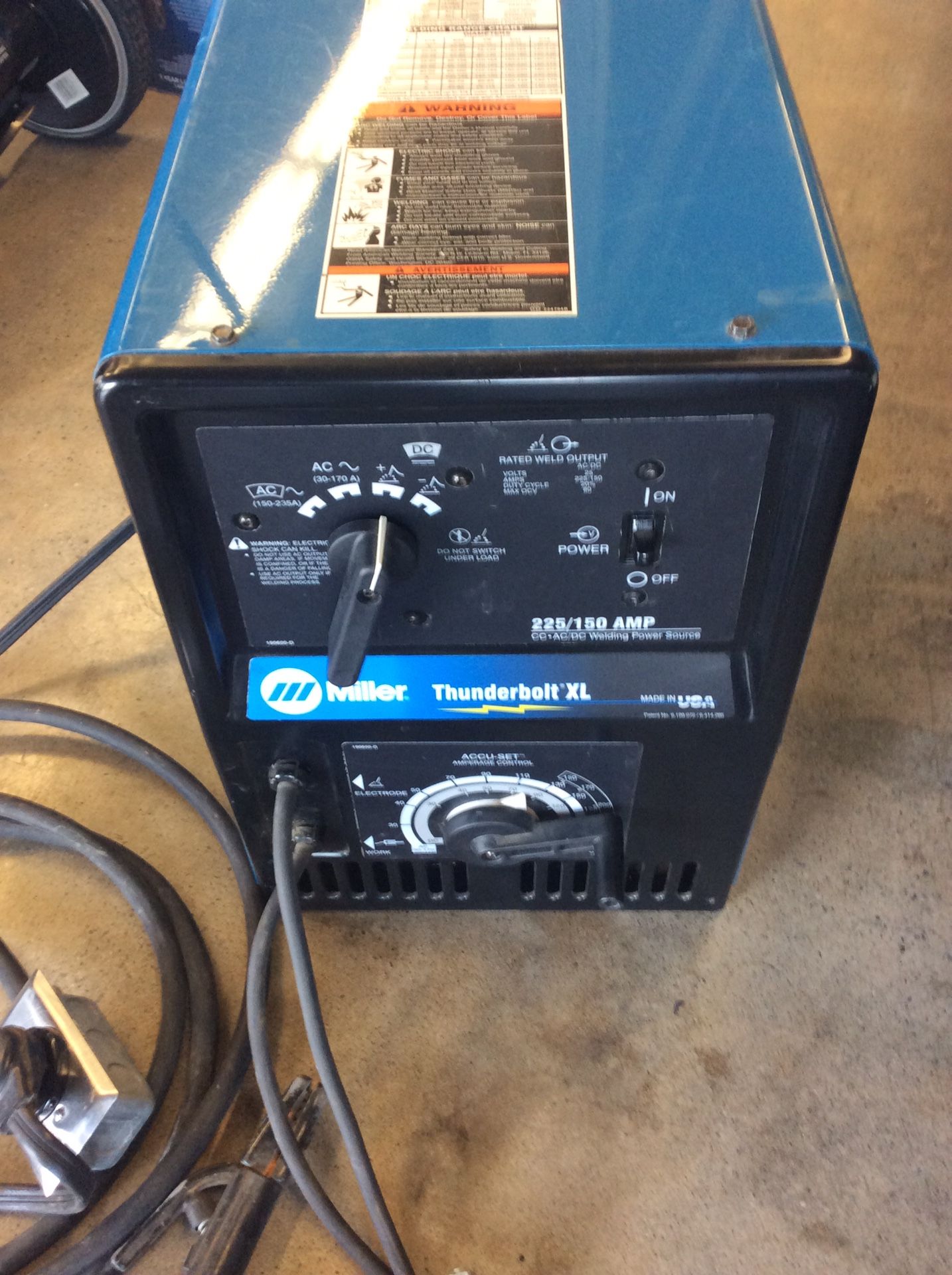 MILLER THUNDERBOLT XL WELDER