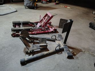 Floor Jack and Motorcycle Lift Stand Lot