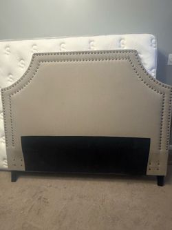 Queen  upholstery headboard