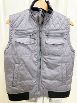T.W. O.C.E. Quilted Zip Front Vest
