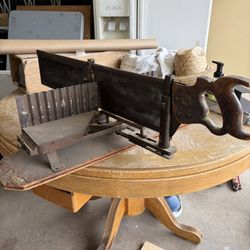 Vintage Disston Miter Saw