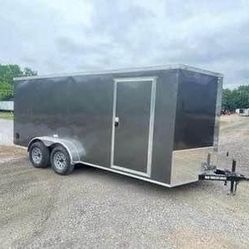 New 7x16 Enclosed Cargo Trailers