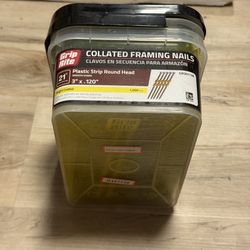LikeNEW Grip Rite Collated Framing Nails 21° 3” x .120” GR3011M 420 pcs Nails
