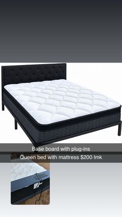 Queen bed