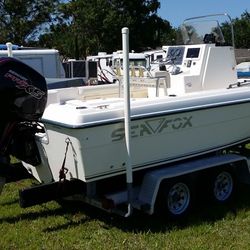 2002 Sea Fox 217 CC with 2023 Mercury Pro XS 150 HP Center Console Boat