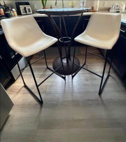 Table and bar seats