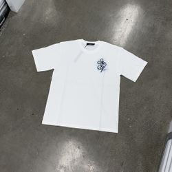 Amiri Ma Swirl Rhinestone Tee