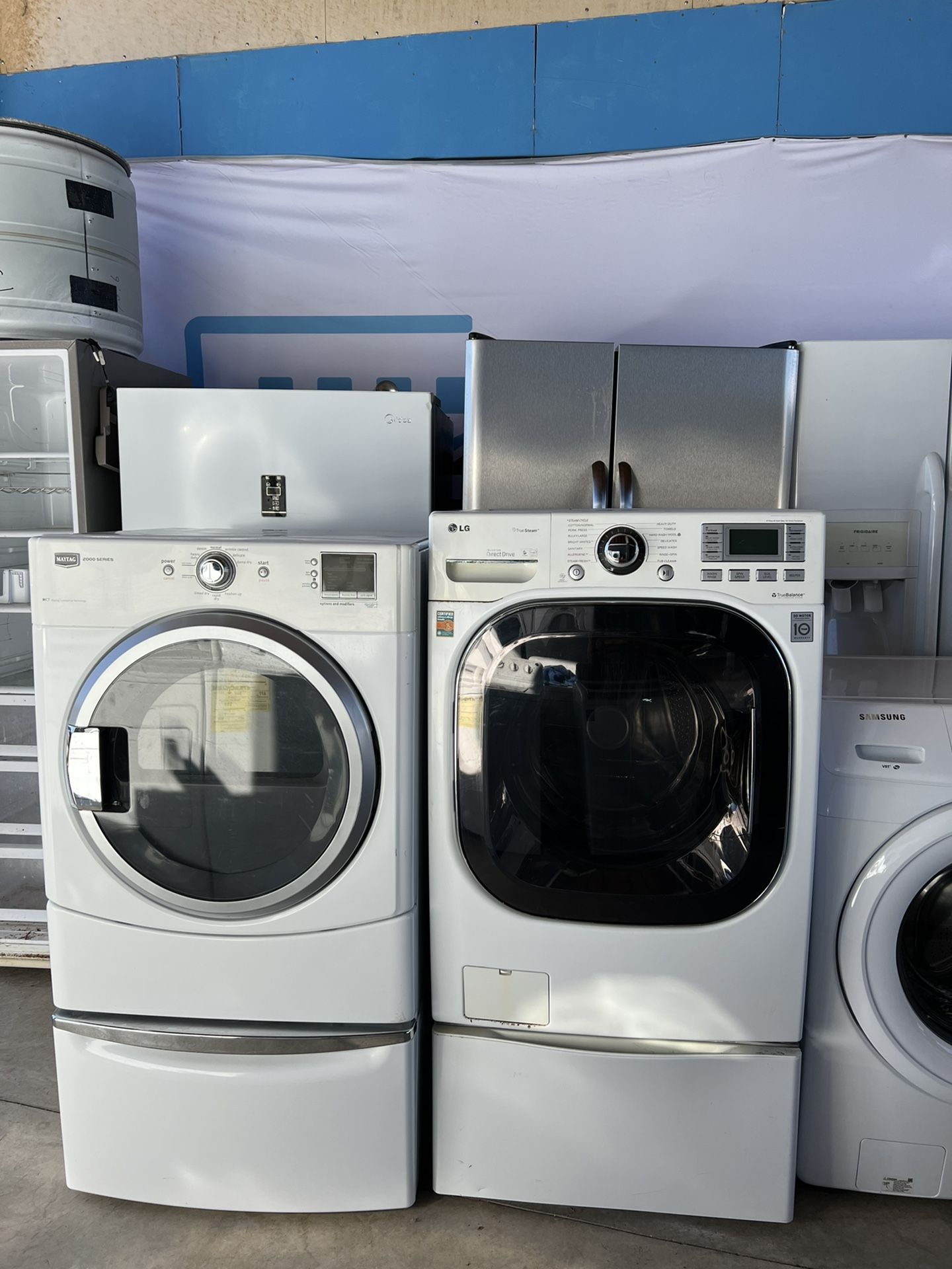 Nice LG Washer And Maytag Gas Dryer 90 Days Warranty for Sale in Las