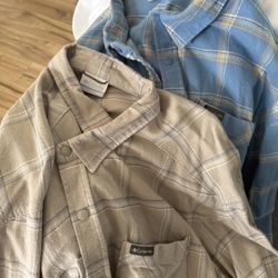 Columbia L/S Fleece Shirts