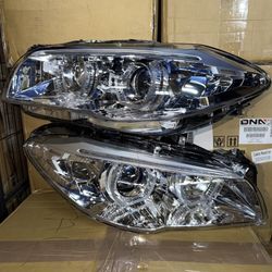 2011 to 2013 BMW F10 Dual LED U-Halo DRL Sequential Turn Signal HID Projector Headlights