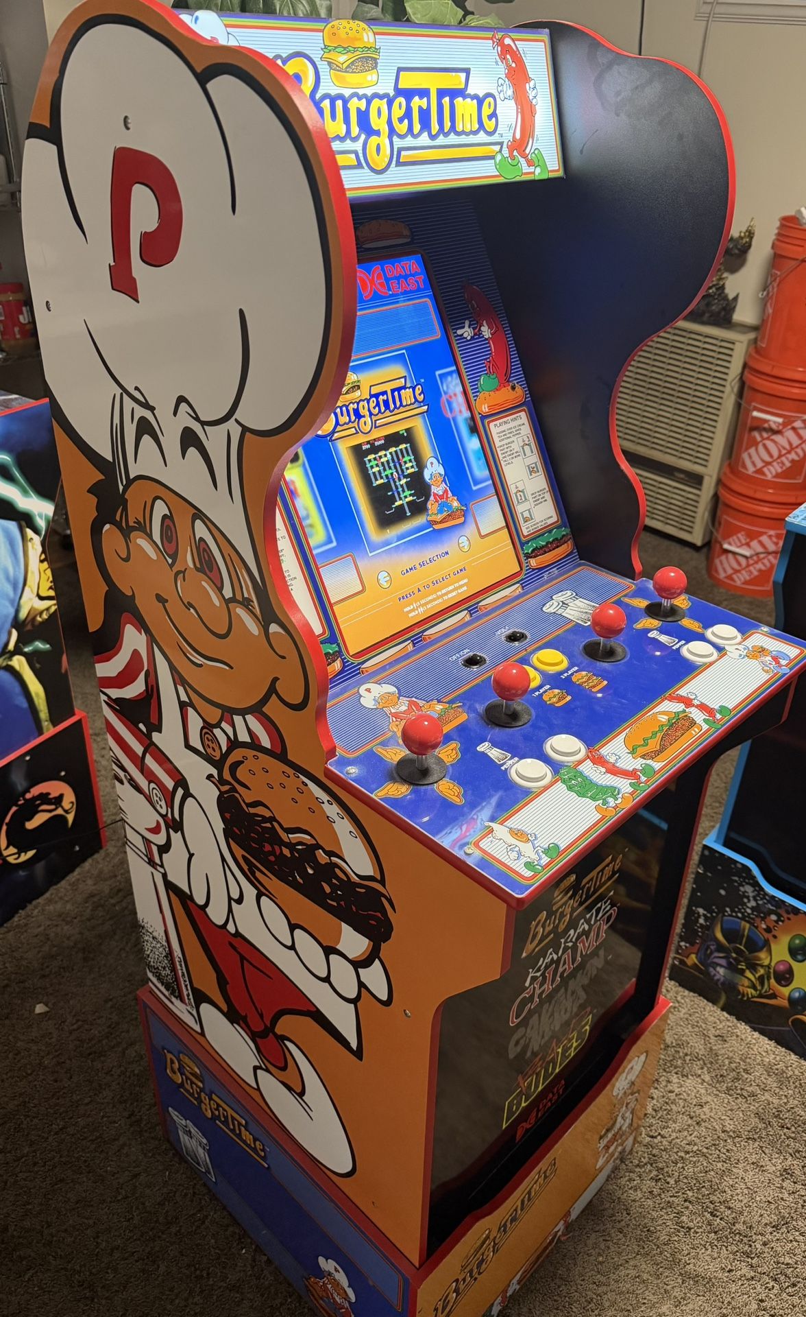 Limited Edition BurgerTime Arcade1Up – #587 of 3,075