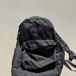 JanSport 2 pocket backpack 