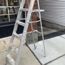 6 Ft Aluminum Painter’s Ladder