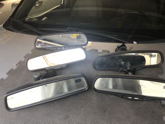 REAR VIEW MIRRORS WITH COMPASS ON STAR
