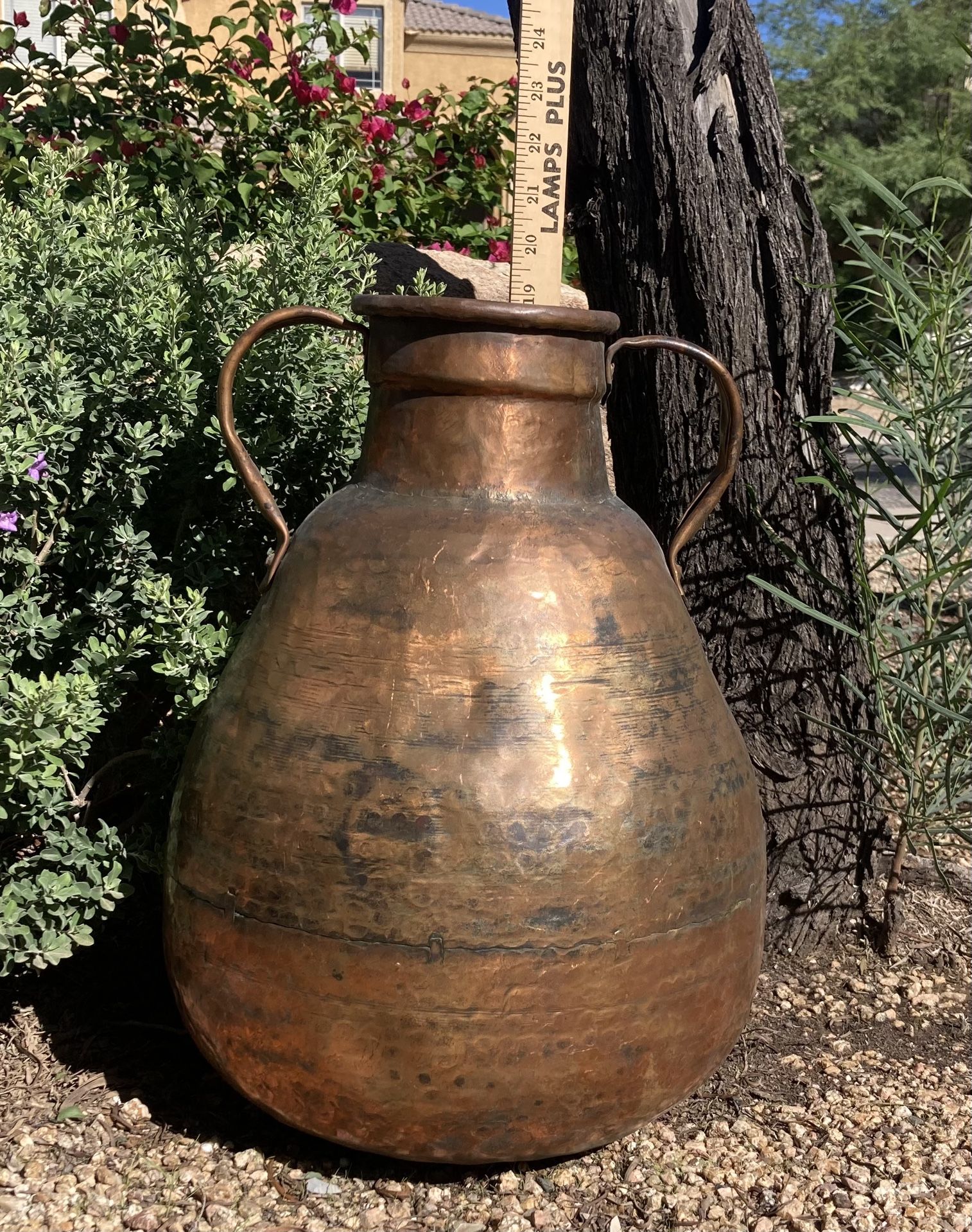 Large Copper Vase