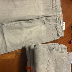 Boys jeans dove grey sizes: 10 (New) 